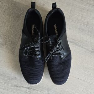 Timberland Men's Black And Blue Sneakers